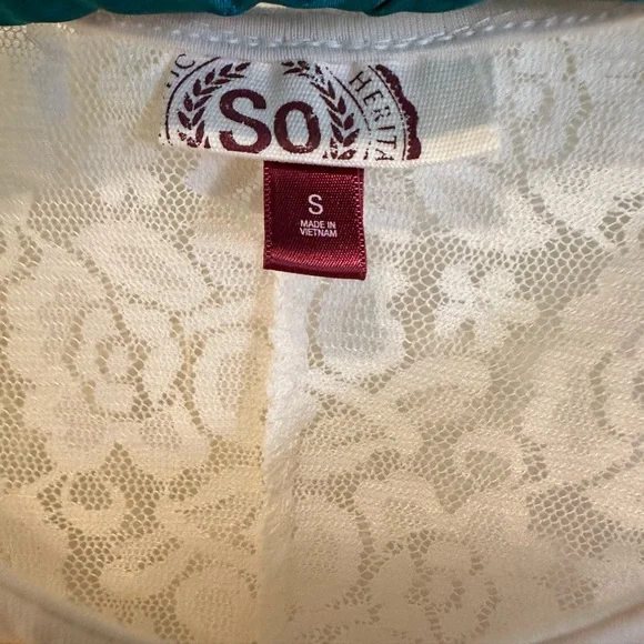 Striped lace back tank - Picture 3 of 8